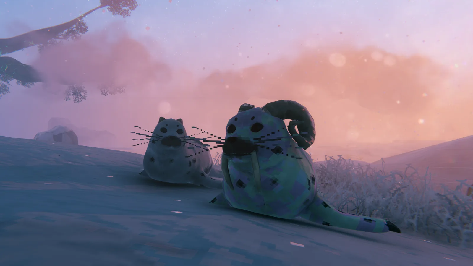 A mysterious antlered creature revealed in an official Deep North teaser